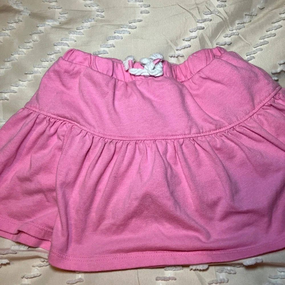 Girls 4-5TMember's Mark Unicorn Squad Sequin Tee and Garanimals Pink Skort Set